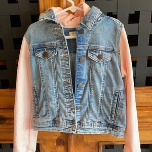 Jean jersey rainbow jacket